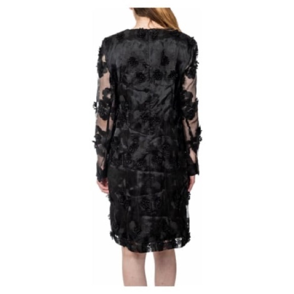 Cacharel Paris Black Dress Size 6 - Picture 2 of 10